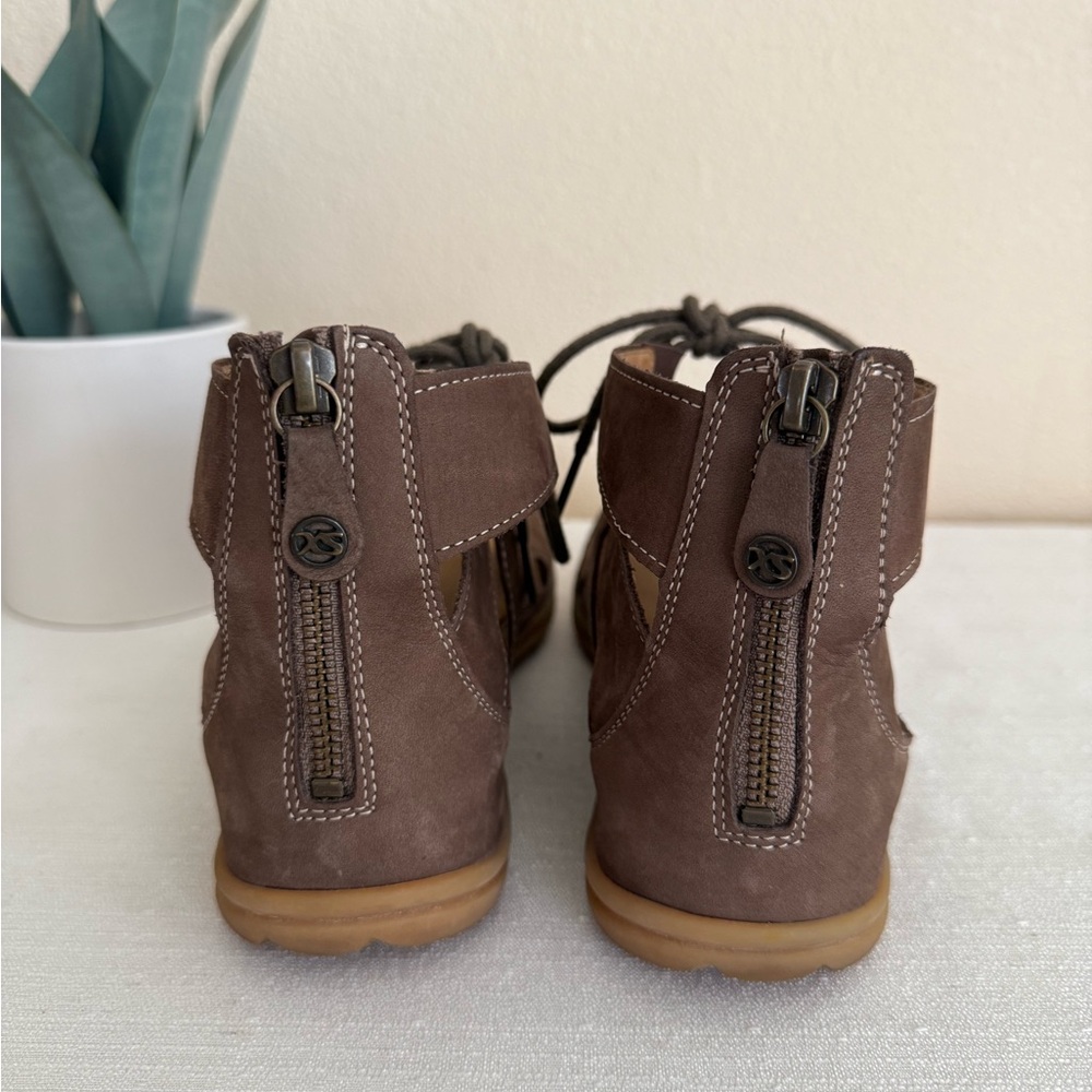 Hartjes XS Ghillie Sandy Hazelnut Nubuck Strappy Gladiator Sandals EU39 US 8-8.5 - Picture 9 of 13
